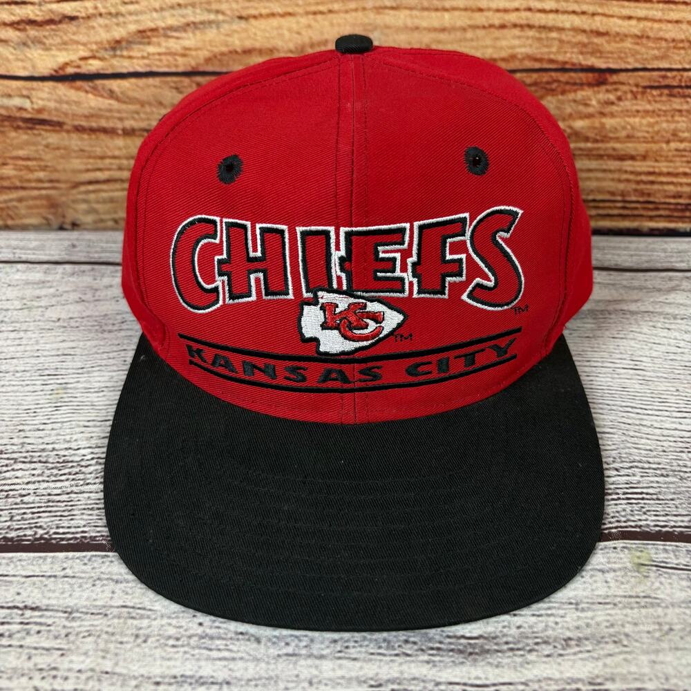 Vintage 1990s Kansas City Chiefs NFL Football Snapback Hat